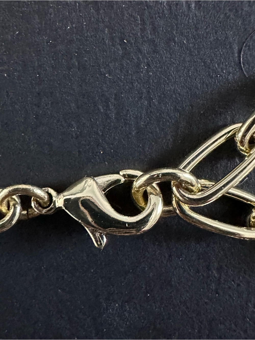 Heidi DAUS Gold-Tone Crystal and Mother of Pearl 'V' Initial Pendant Necklace - Picture 3 of 6